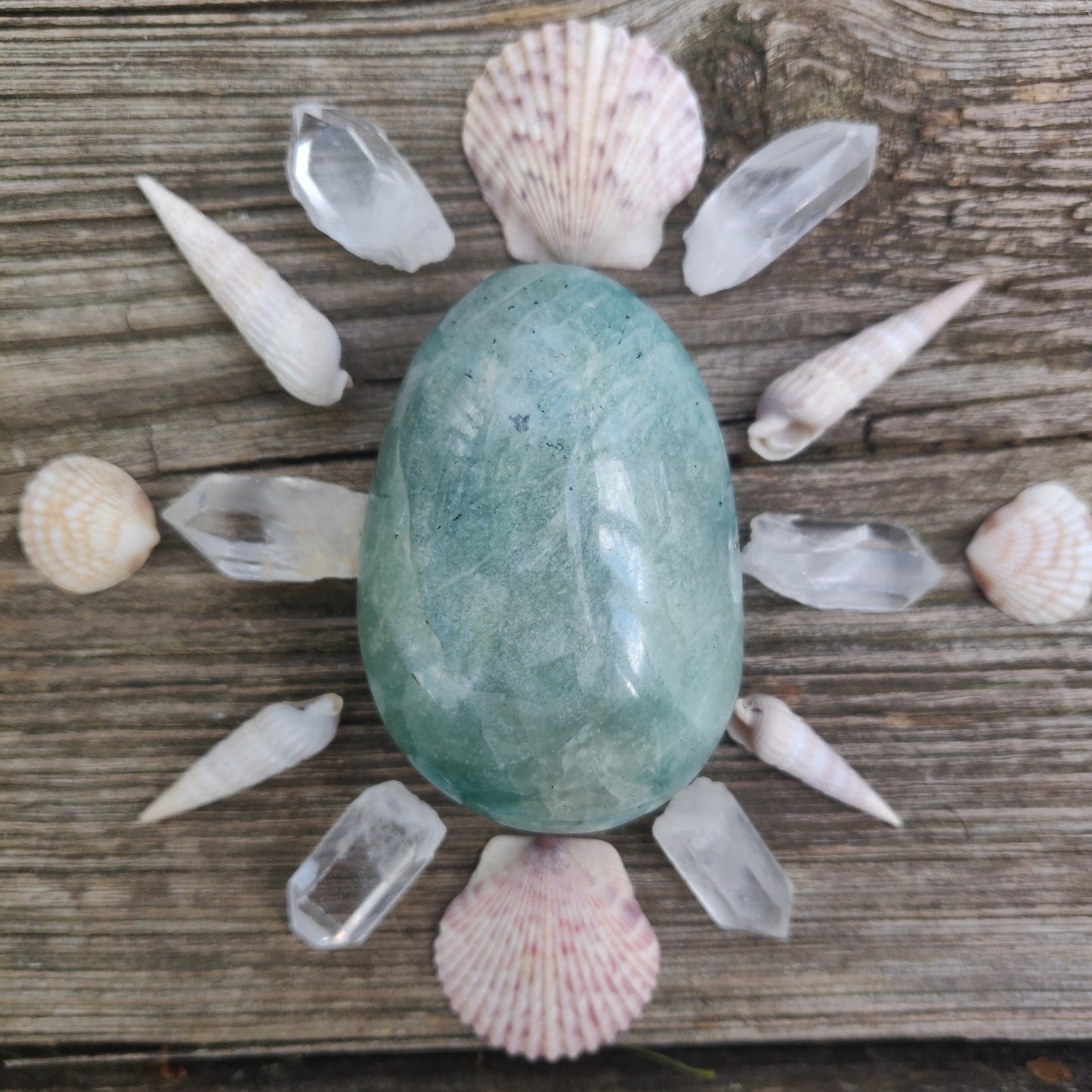 Amazonite Palm Stone (#13) - Simply Affinity