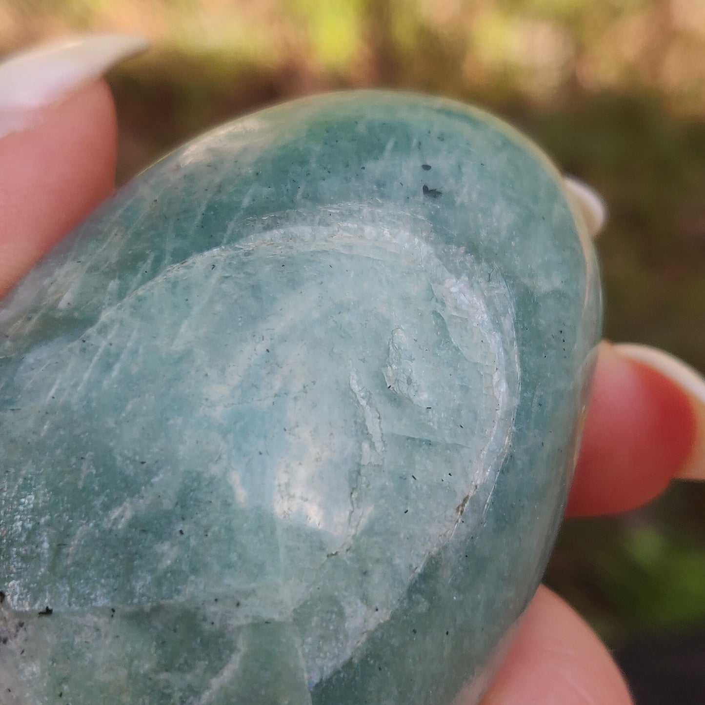 Amazonite Palm Stone (#13) - Simply Affinity