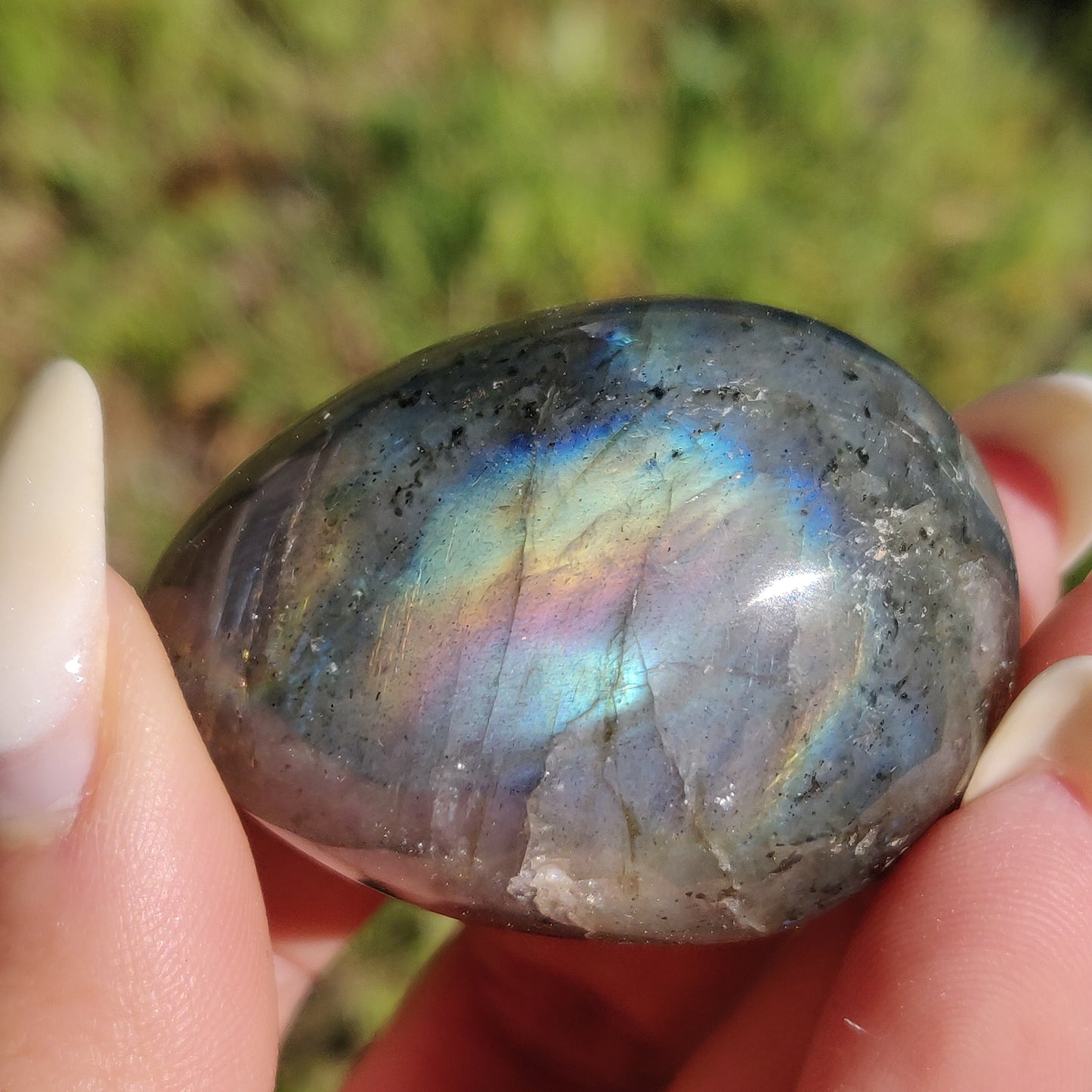 Labradorite Egg (#1) - Simply Affinity