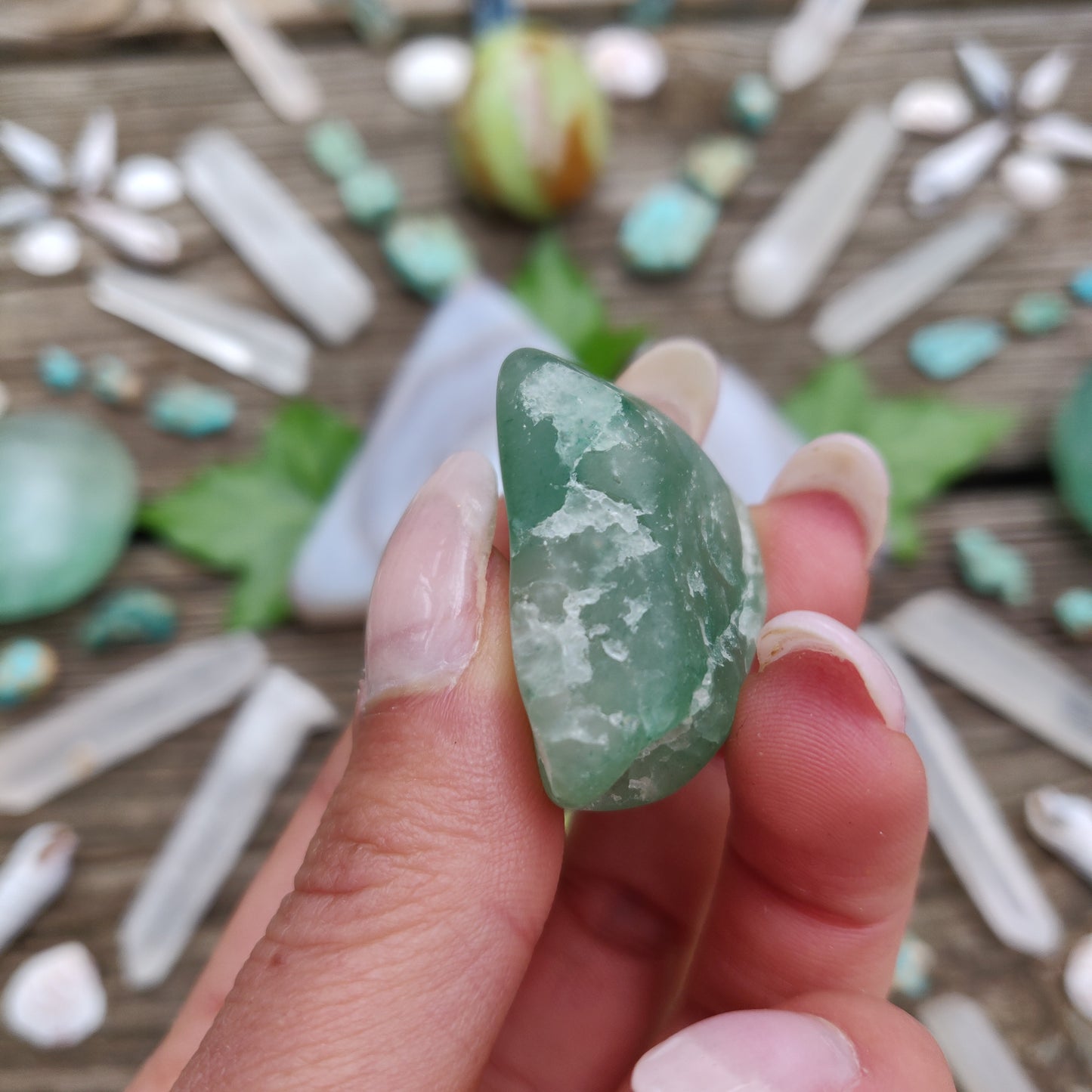 Rare *NEW* Find! Tumbled Emerald Tanzurine (#4)