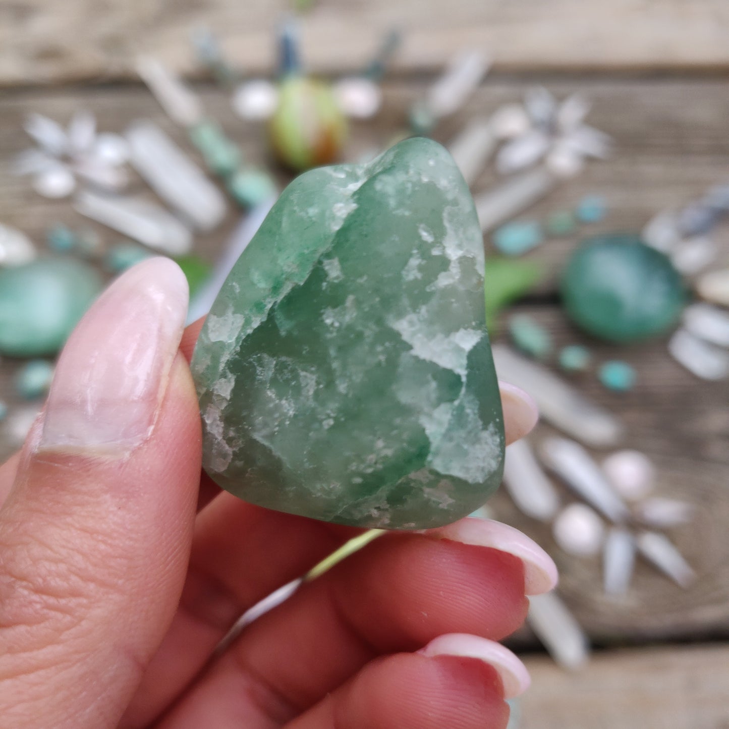 Rare *NEW* Find! Tumbled Emerald Tanzurine (#4)