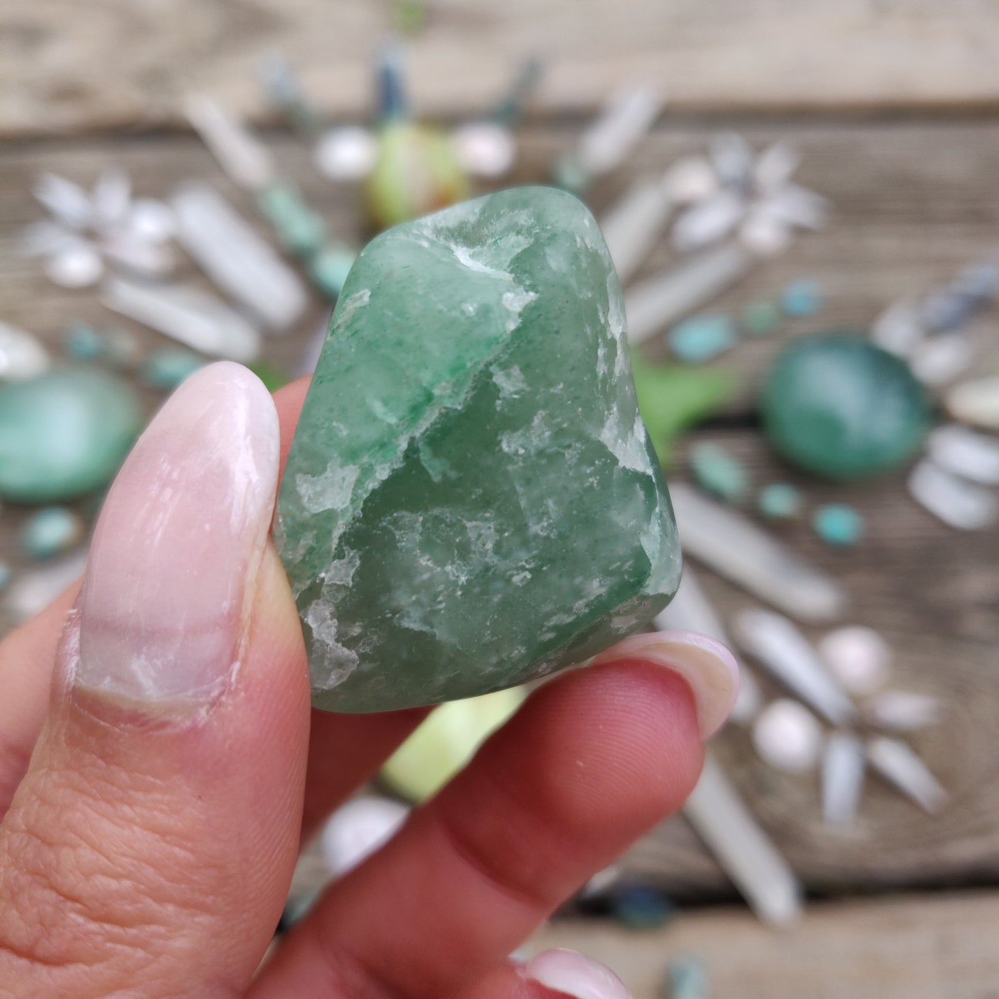 Rare *NEW* Find! Tumbled Emerald Tanzurine (#4)