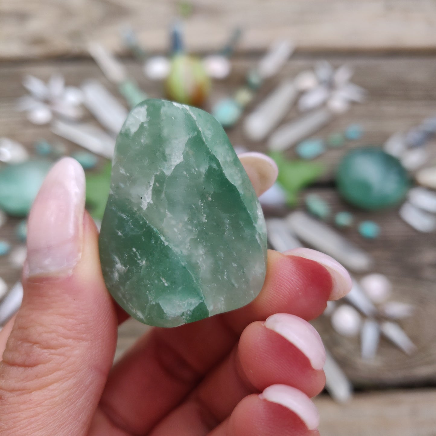 Rare *NEW* Find! Tumbled Emerald Tanzurine (#4)