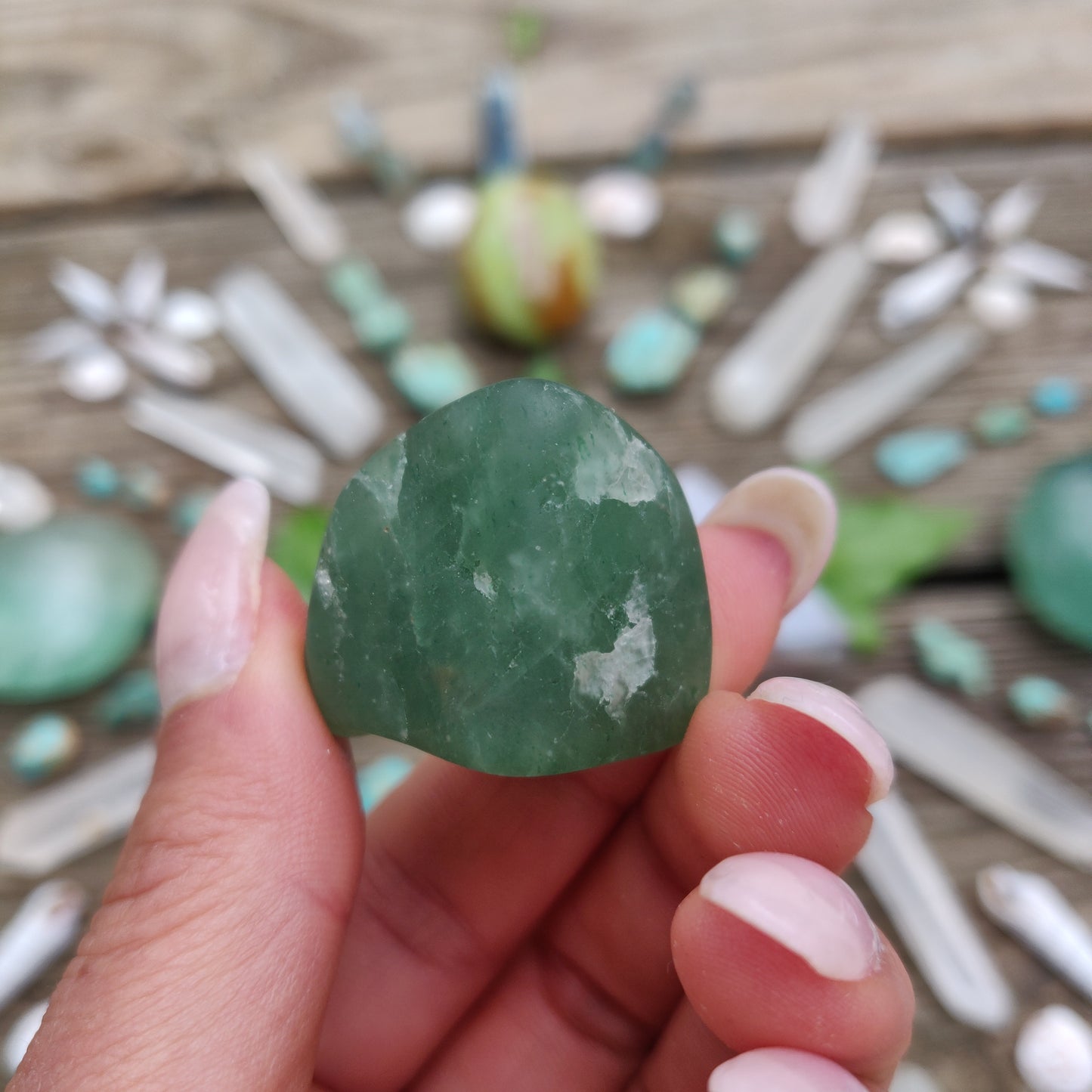 Rare *NEW* Find! Tumbled Emerald Tanzurine (#5)