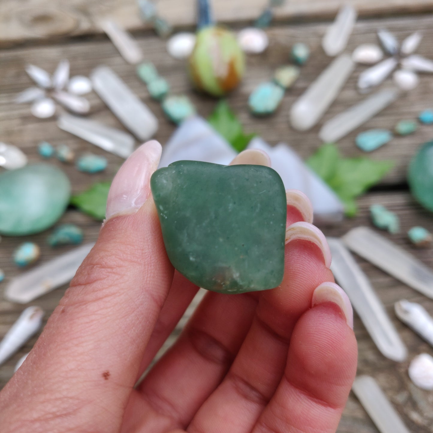 Rare *NEW* Find! Tumbled Emerald Tanzurine (#5)