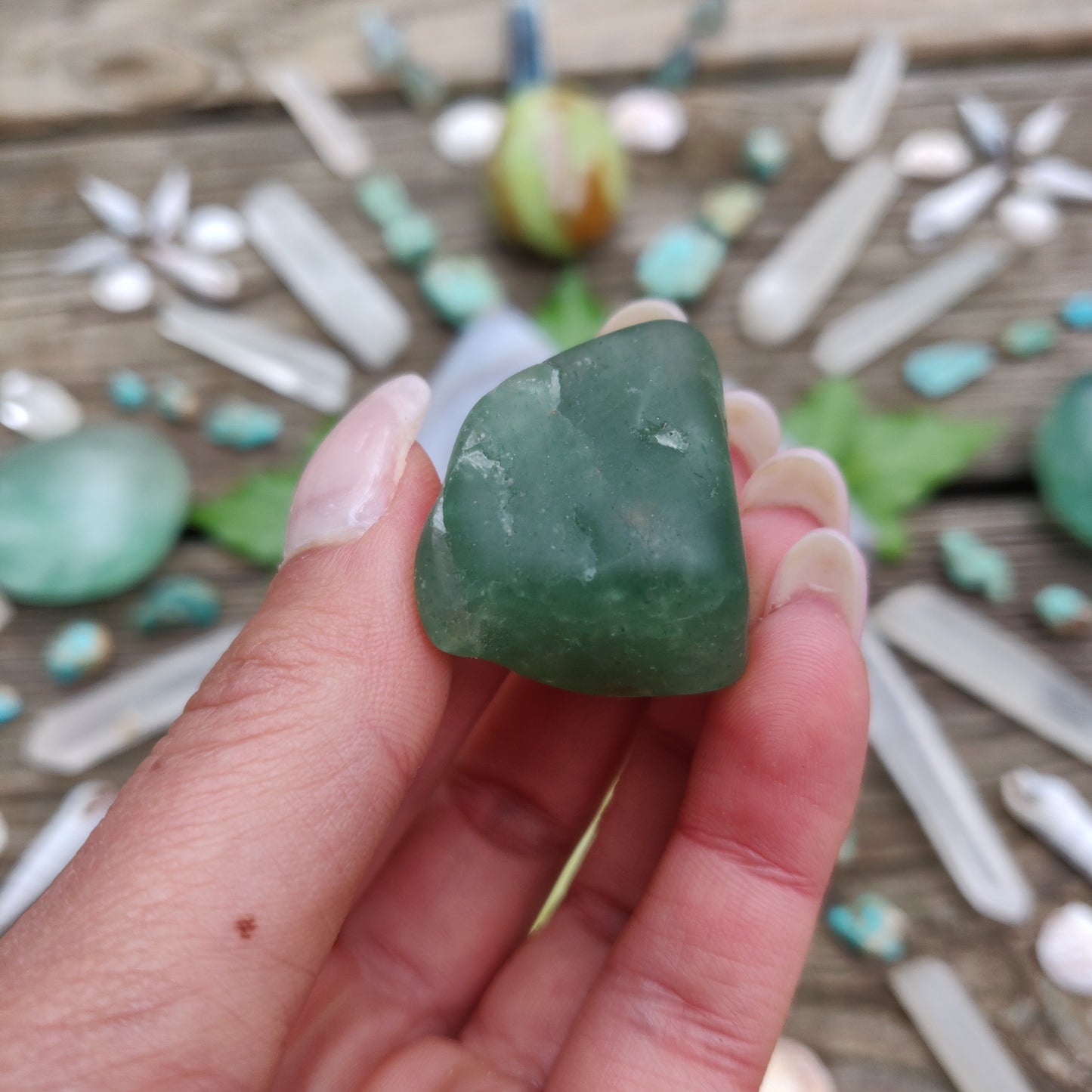 Rare *NEW* Find! Tumbled Emerald Tanzurine (#5)