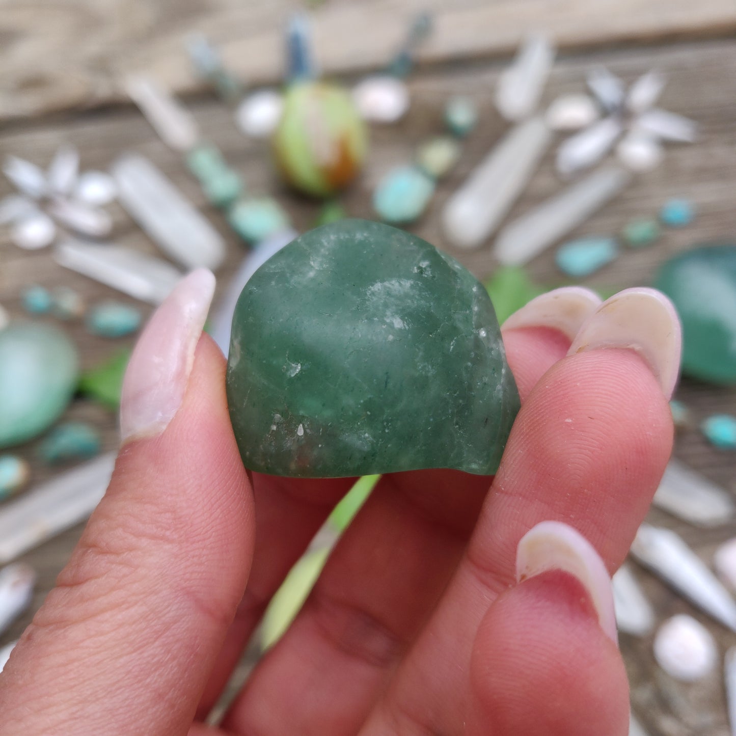 Rare *NEW* Find! Tumbled Emerald Tanzurine (#5)
