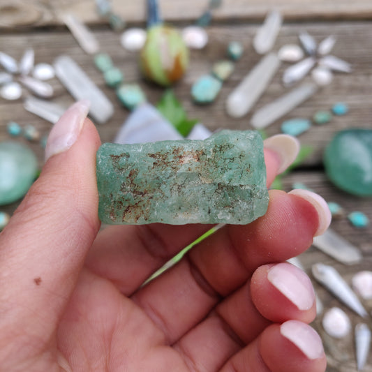 Rare *NEW* Find! Raw Emerald Tanzurine (#4)