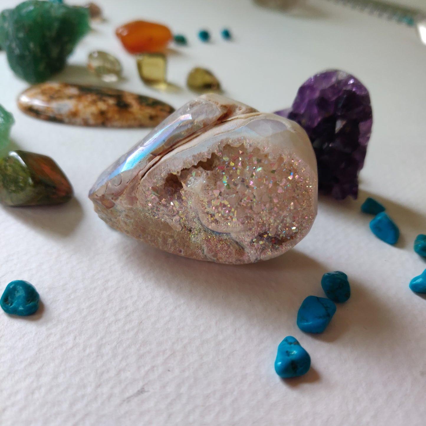 Aura Druzy Shell (#16) - Simply Affinity