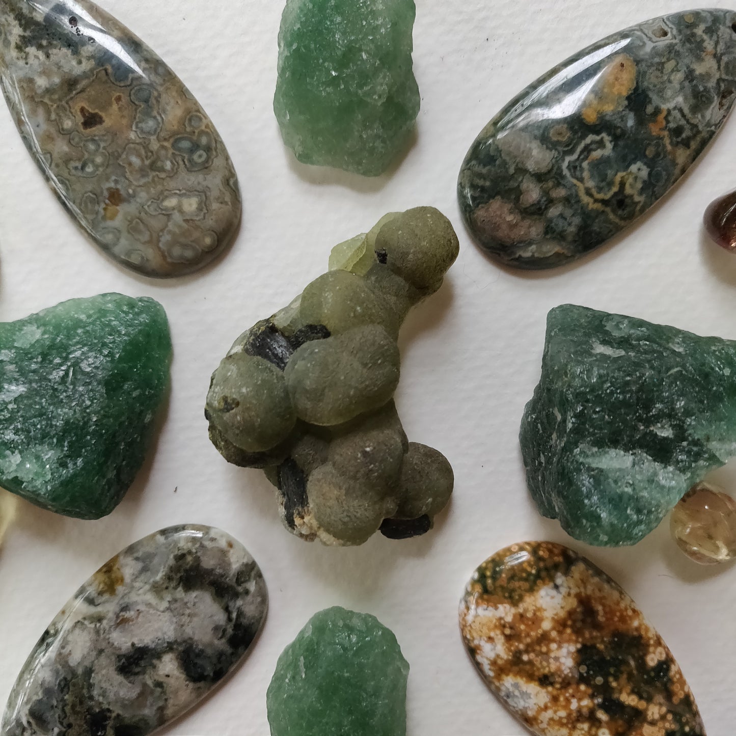 Prehnite Specimen with Epidote (#5)