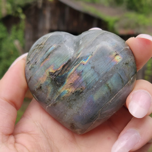 Labradorite Heart (#2) - Simply Affinity
