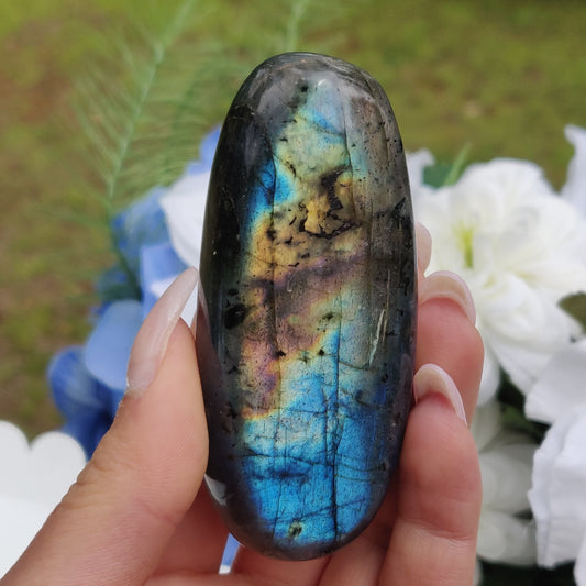 Labradorite Palm Stone (#15) - Simply Affinity
