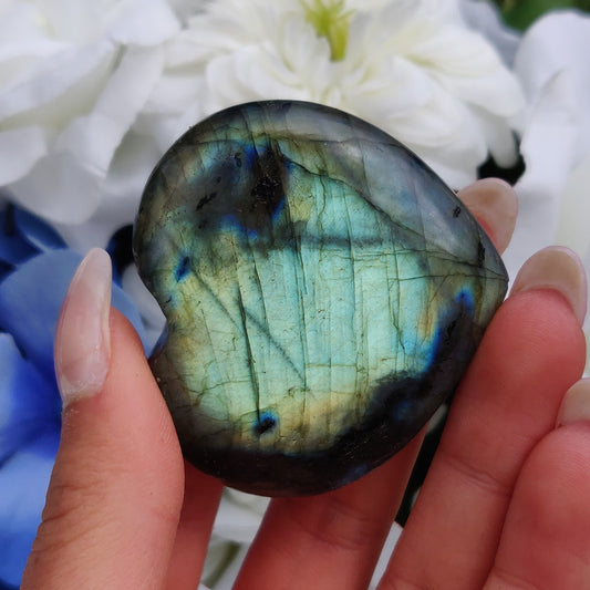 Labradorite Heart (#1) - Simply Affinity