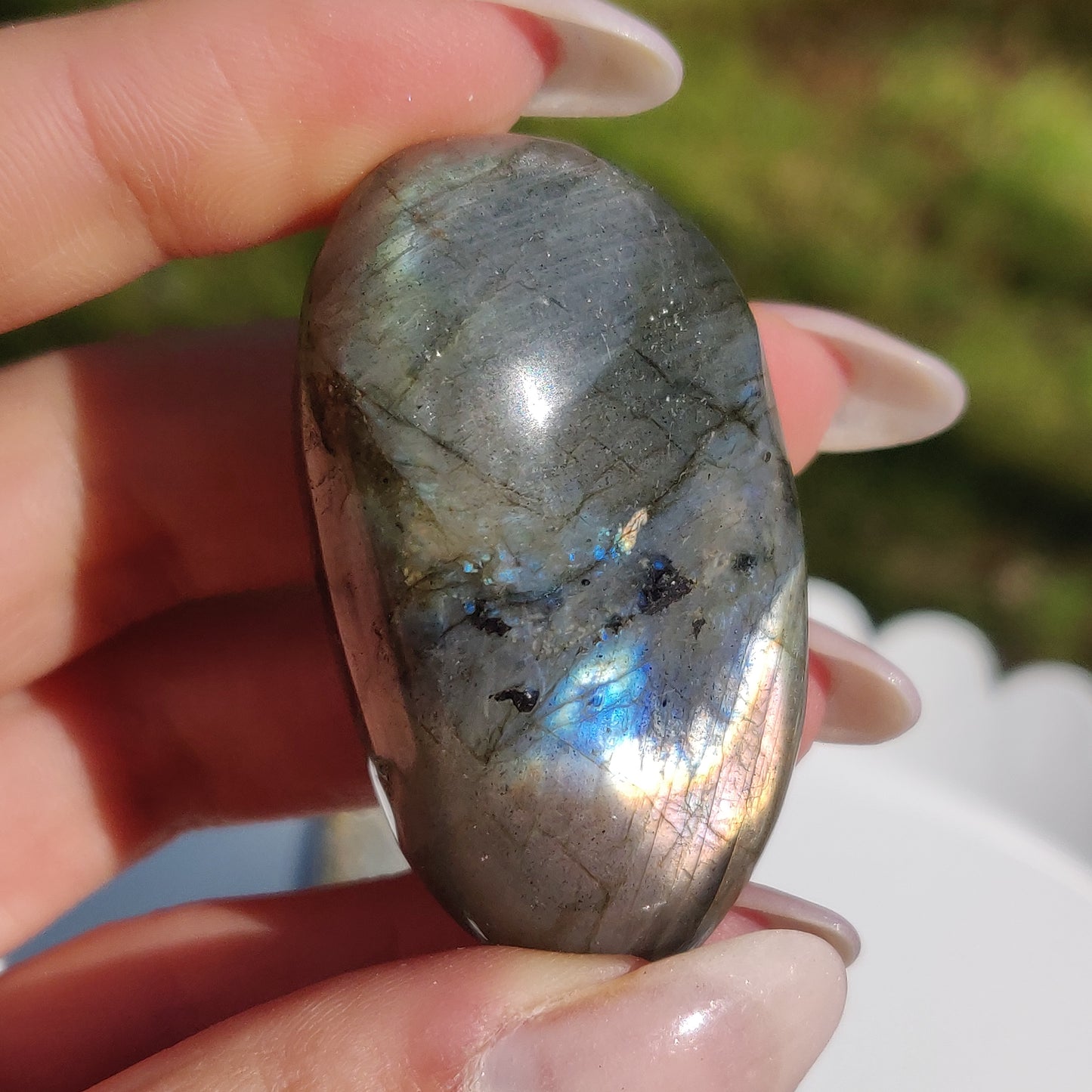 Labradorite Palm Stone (#231) - Simply Affinity