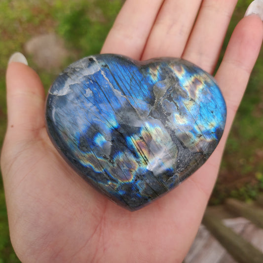 Labradorite Heart (#6) - Simply Affinity
