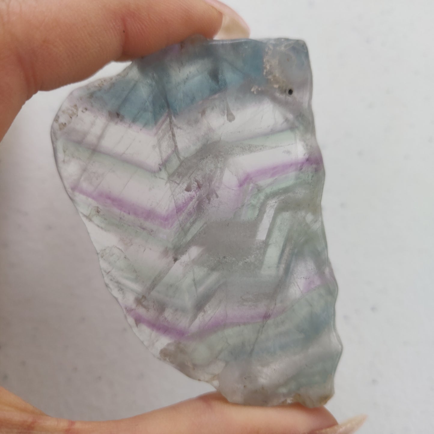 Fluorite Slab, Rainbow Fluorite Slab (#9)