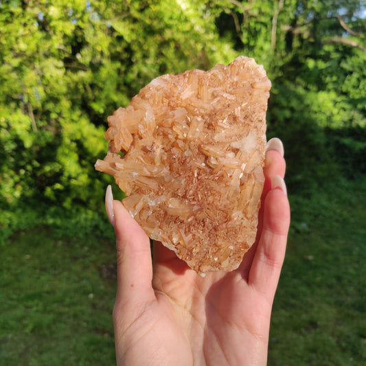 Tangerine Quartz Cluster (#1)