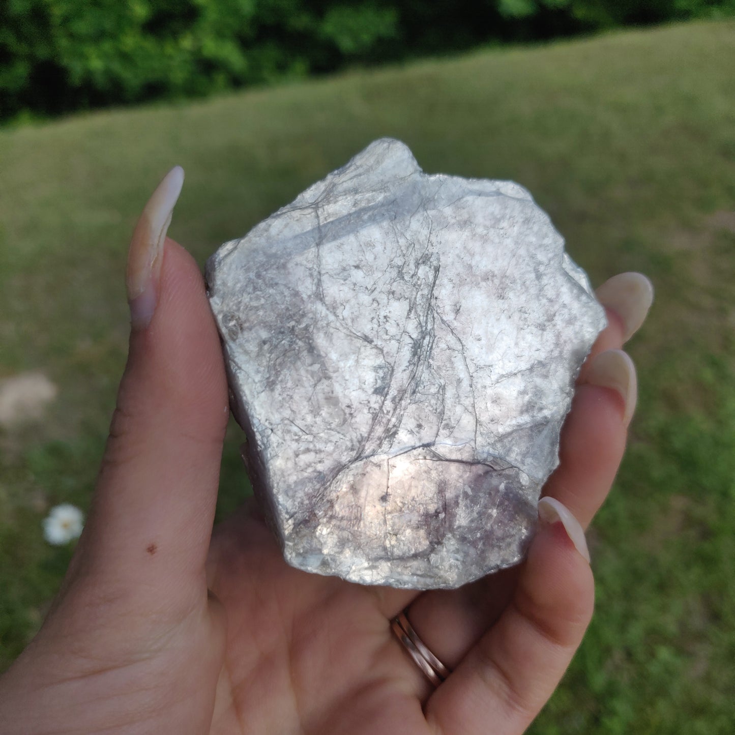 Lepidolite Slab (#7)