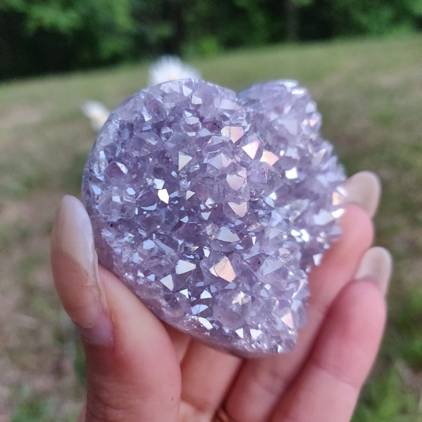 Aura Amethyst Heart (#10) - Simply Affinity
