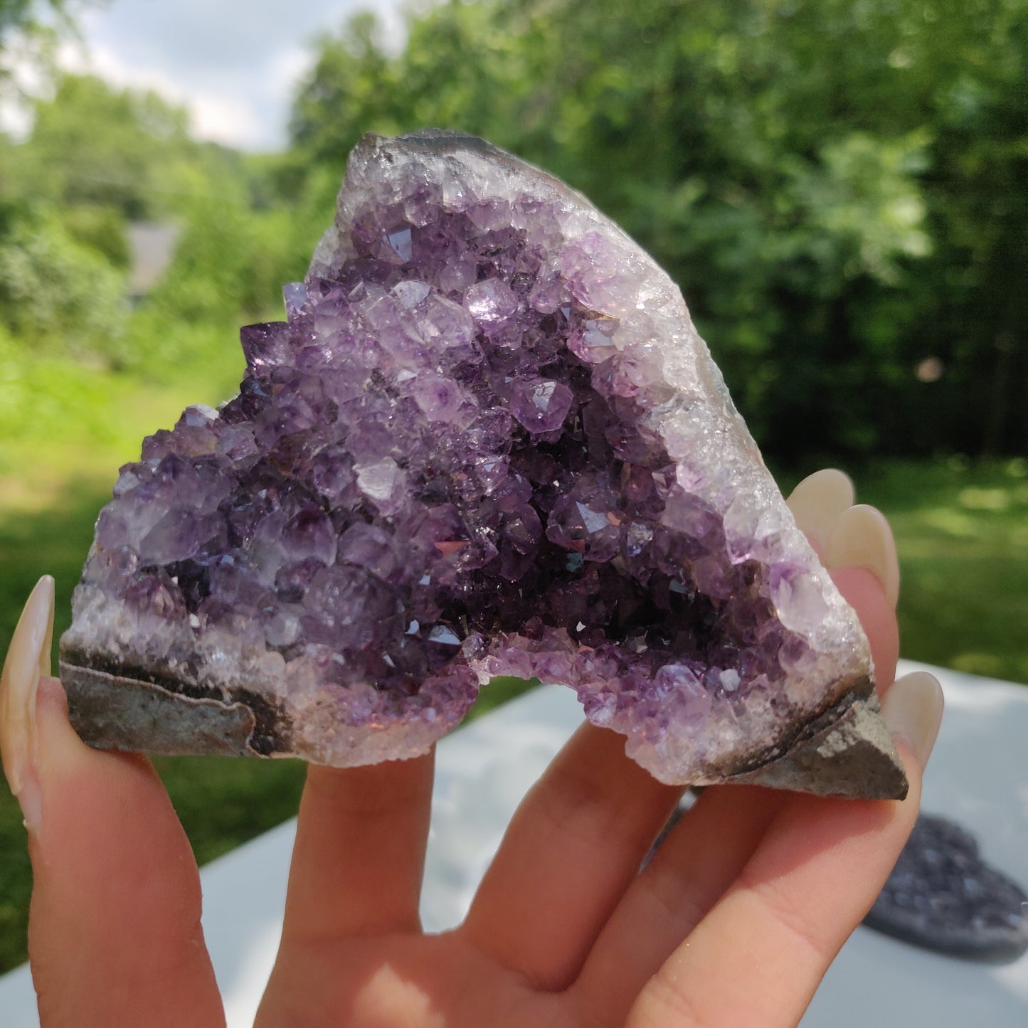Amethyst Geode Free Form, Cut Base (#11) - Simply Affinity
