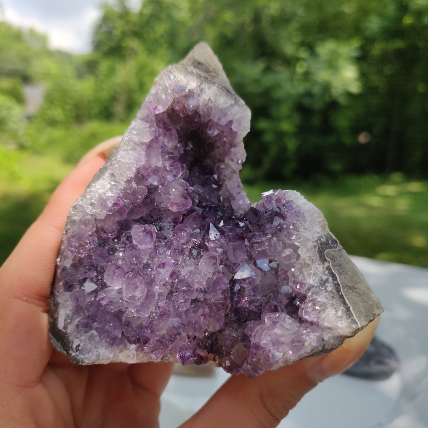 Amethyst Geode Free Form, Cut Base (#11) - Simply Affinity