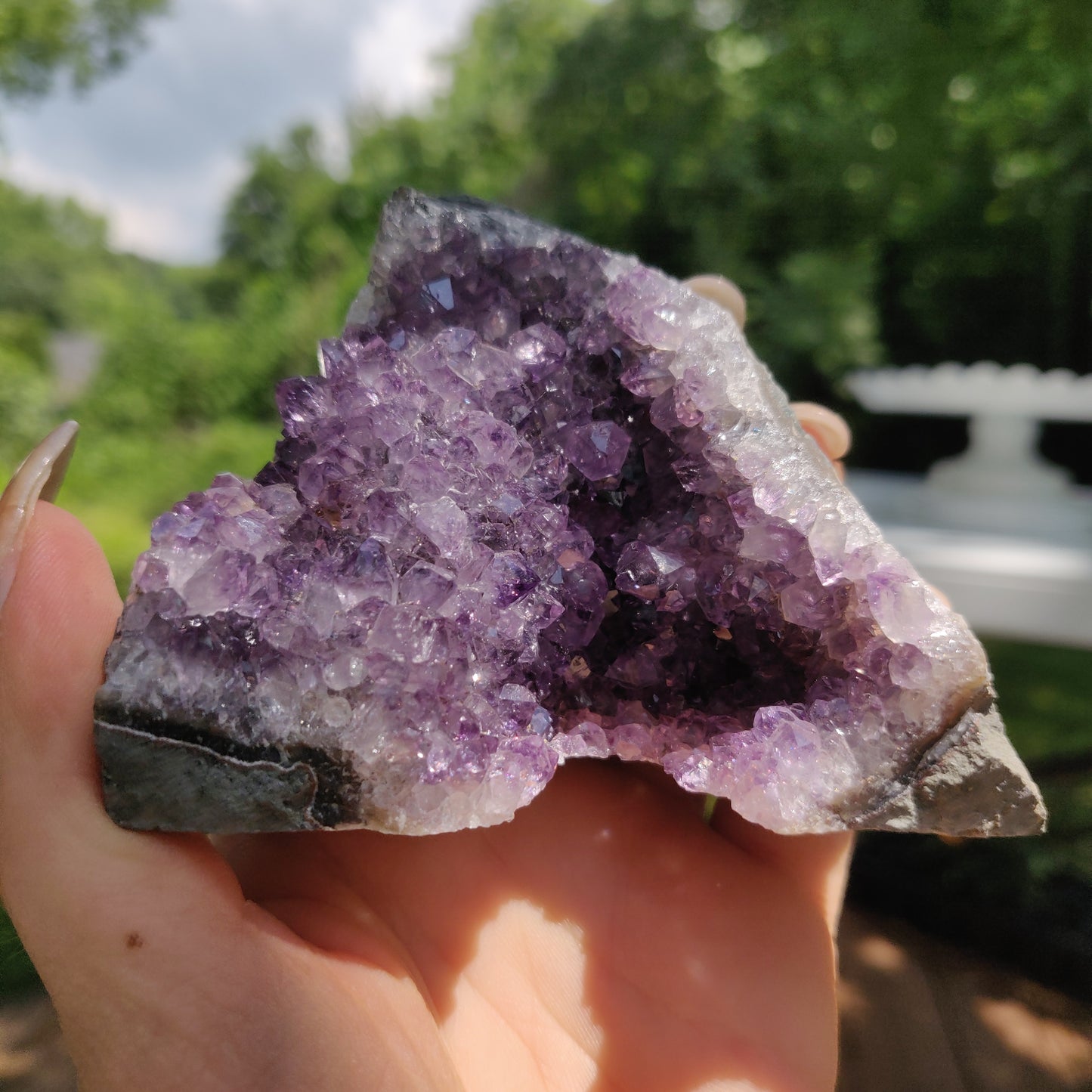 Amethyst Geode Free Form, Cut Base (#11) - Simply Affinity
