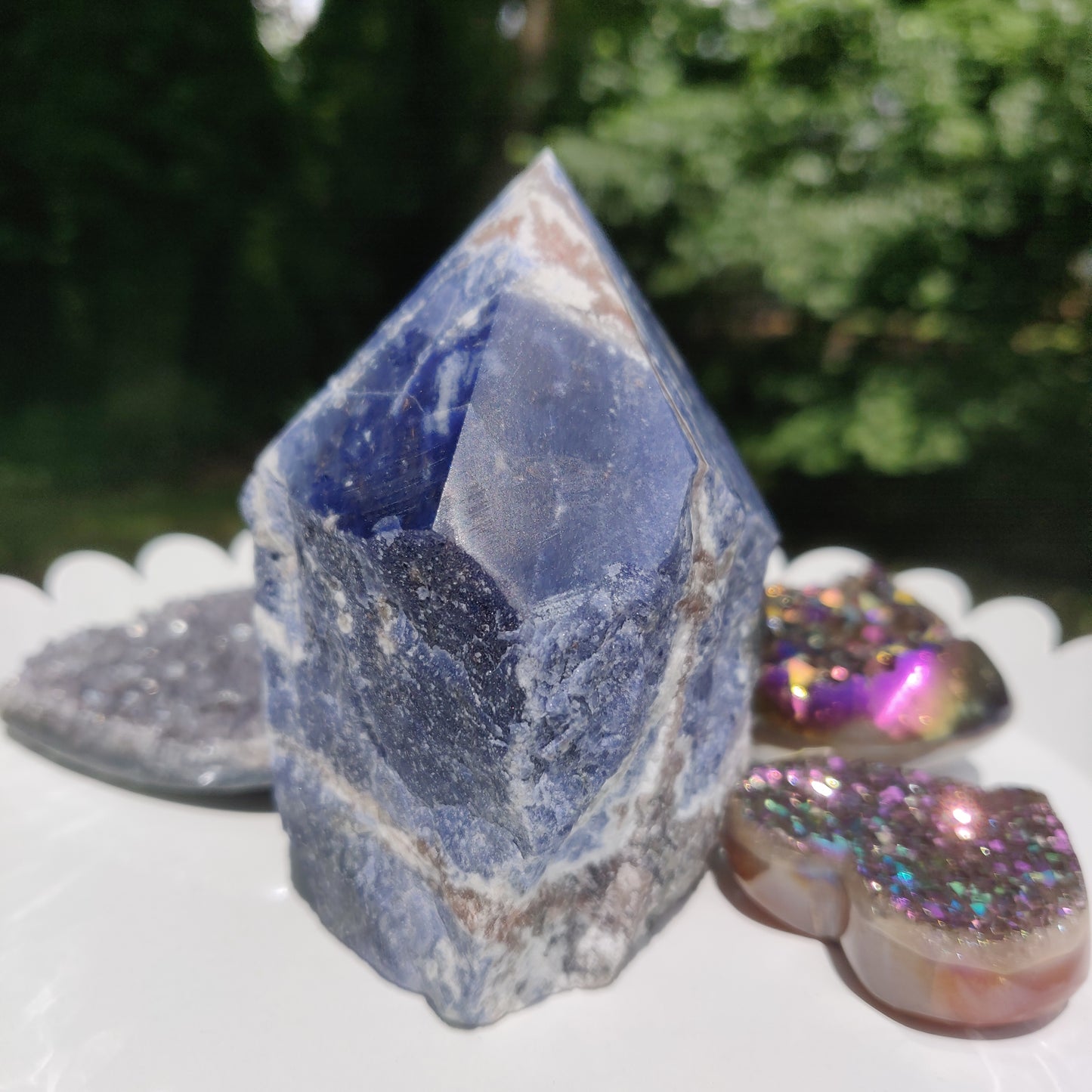 Sodalite Point (#7)