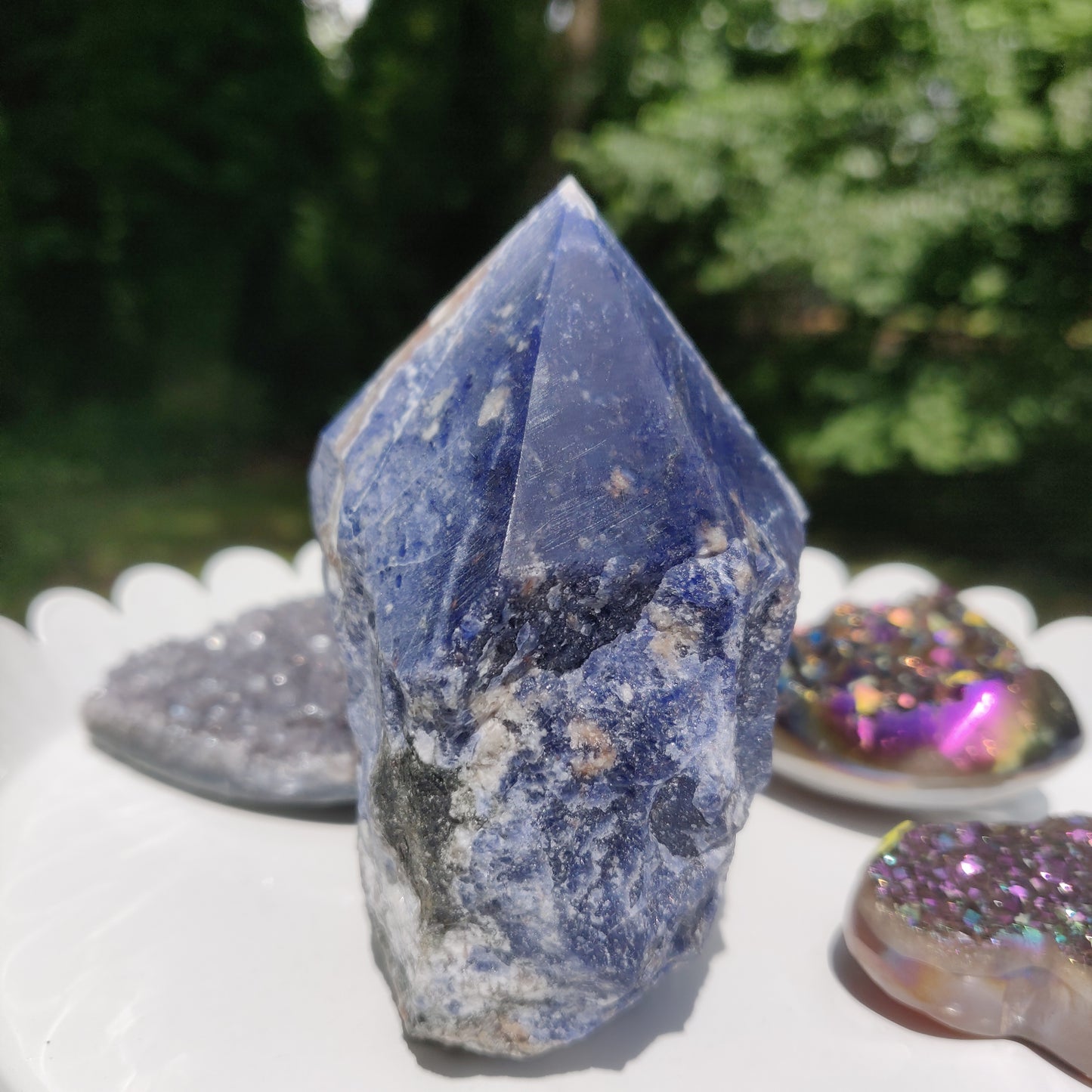 Sodalite Point (#7)