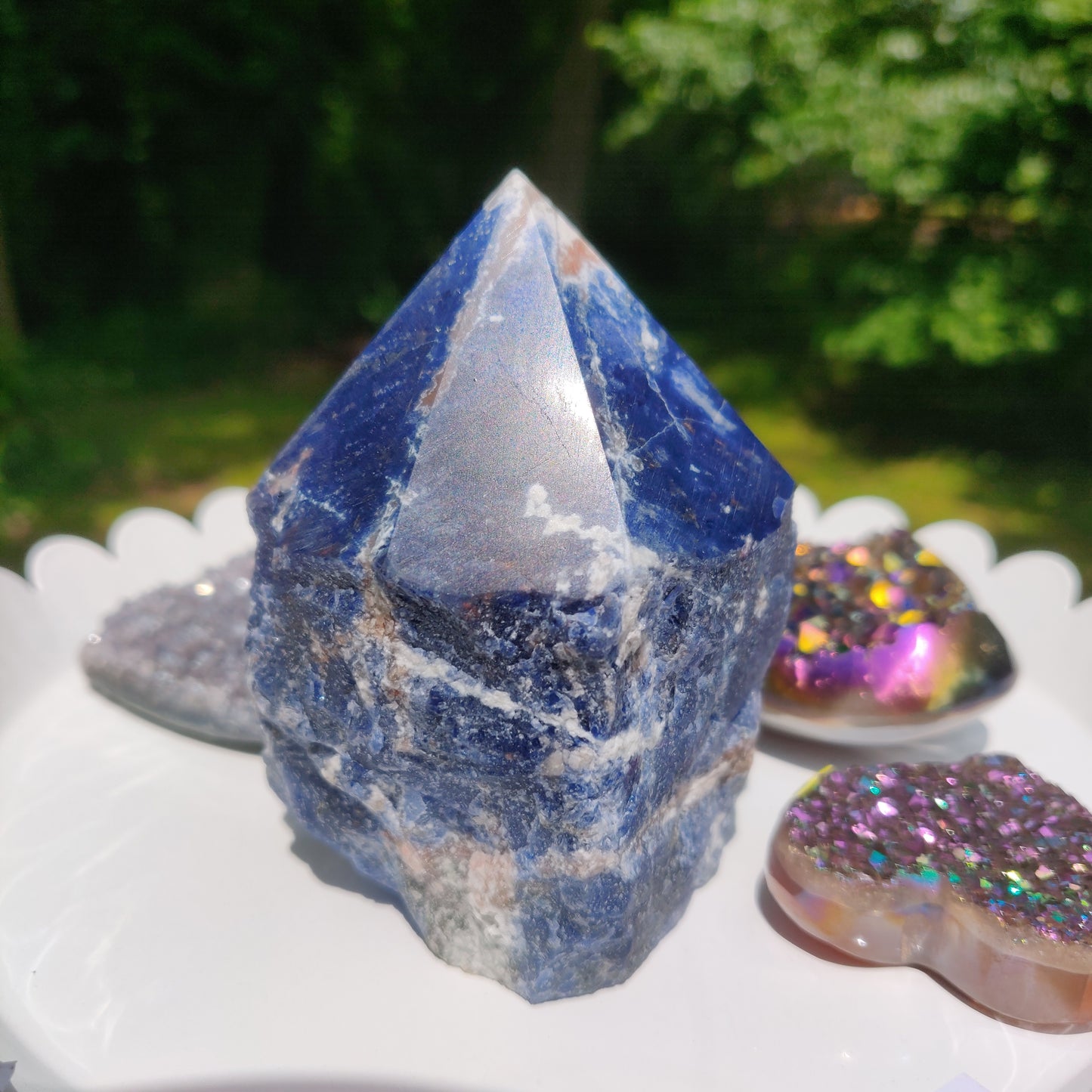 Sodalite Point (#7)