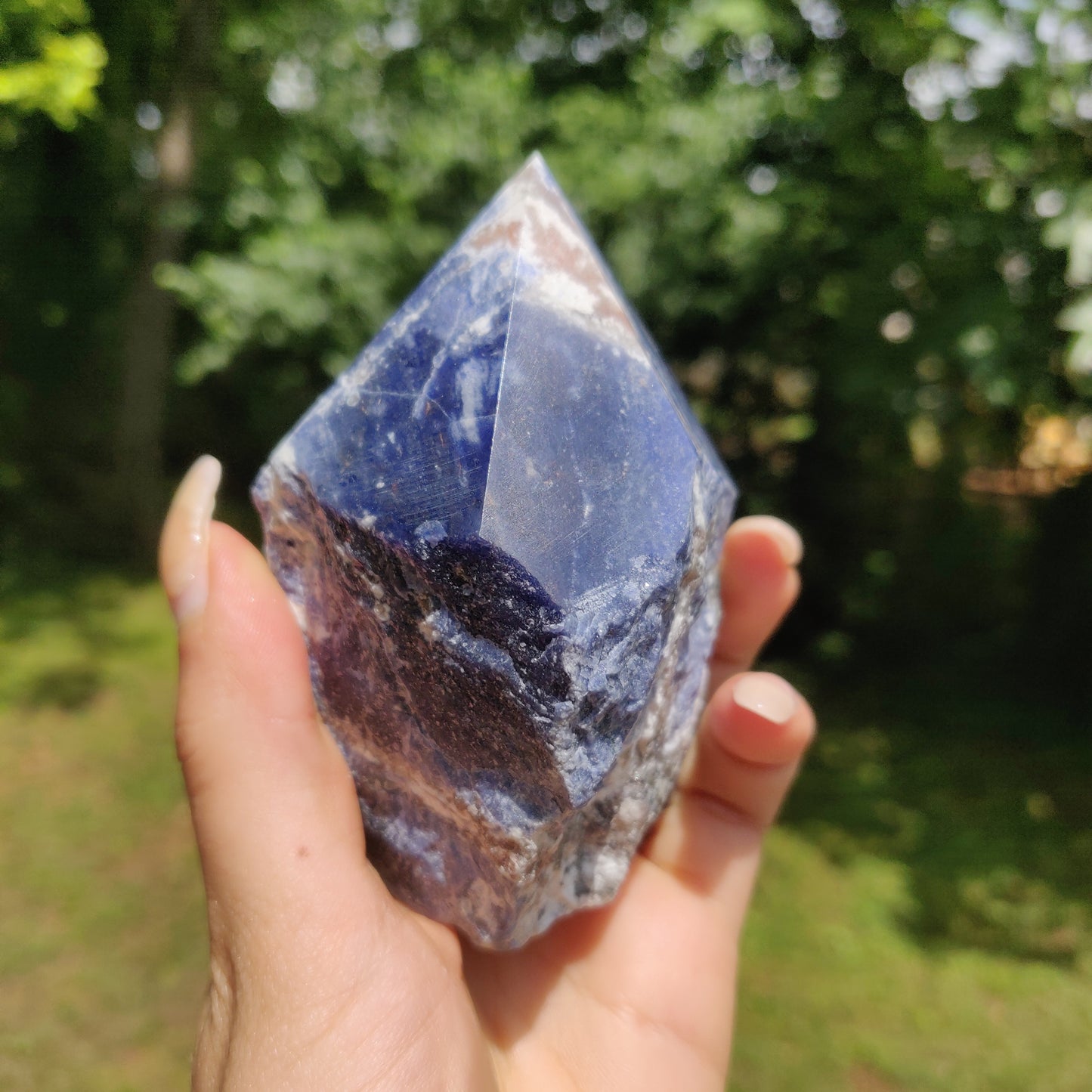 Sodalite Point (#7)