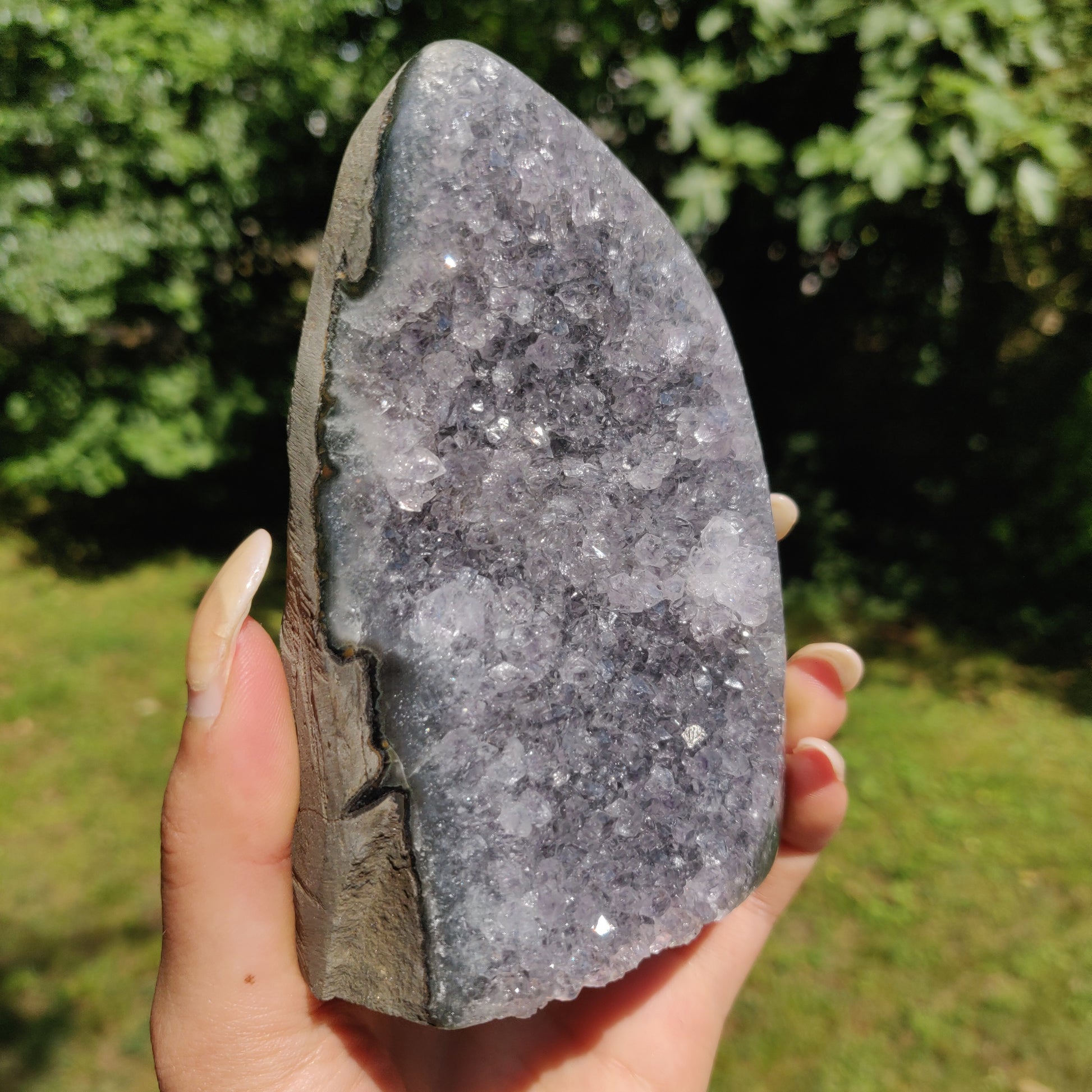 Amethyst Geode Free Form, Polished (#14) - Simply Affinity