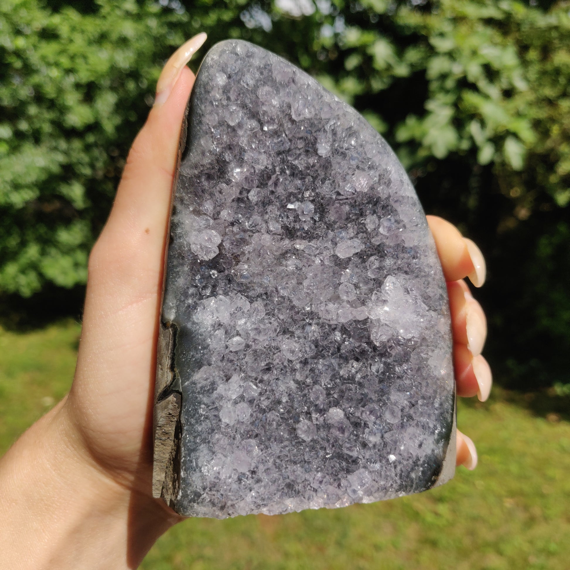 Amethyst Geode Free Form, Polished (#14) - Simply Affinity