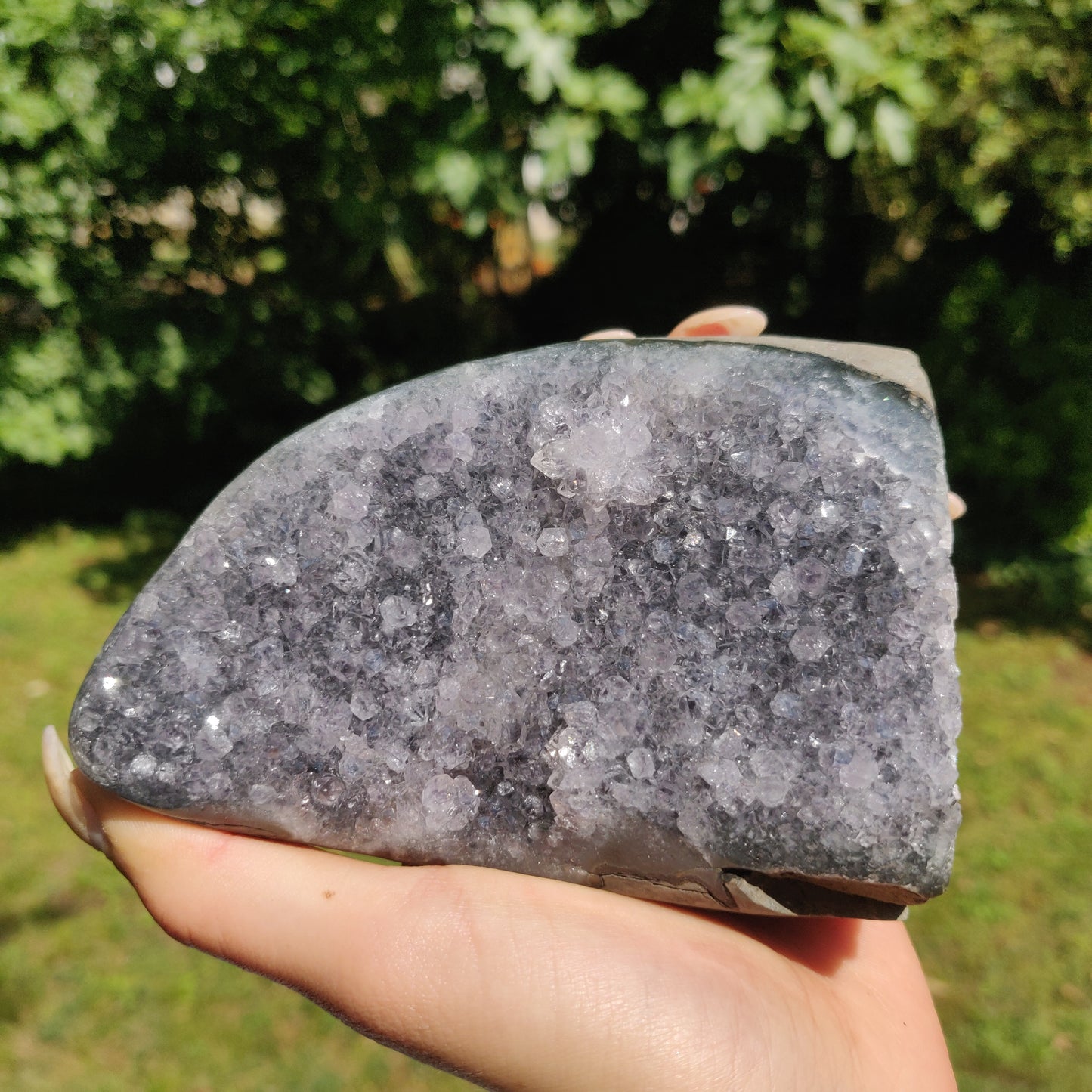 Amethyst Geode Free Form, Polished (#14) - Simply Affinity