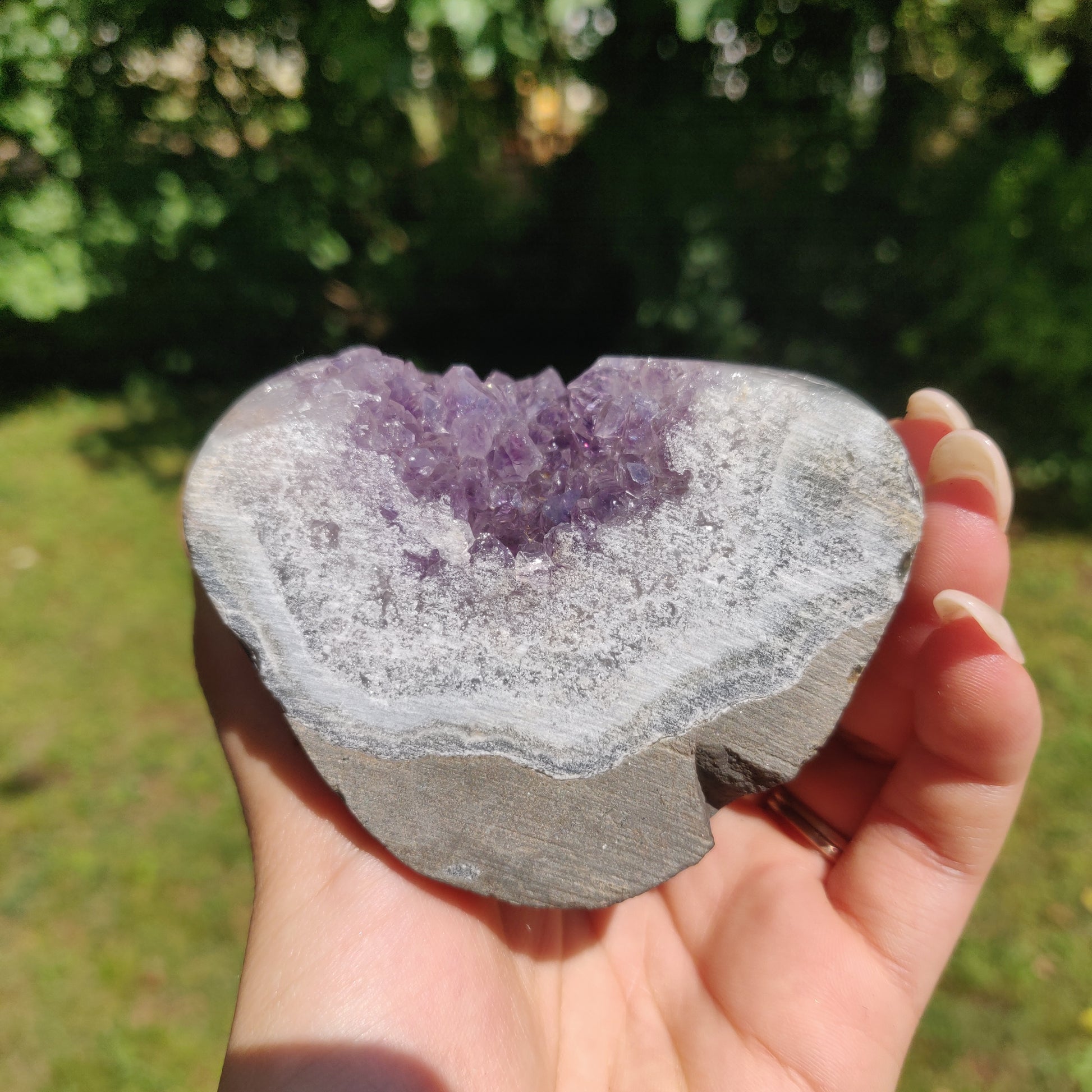 Amethyst Geode Free Form, Polished (#13) - Simply Affinity