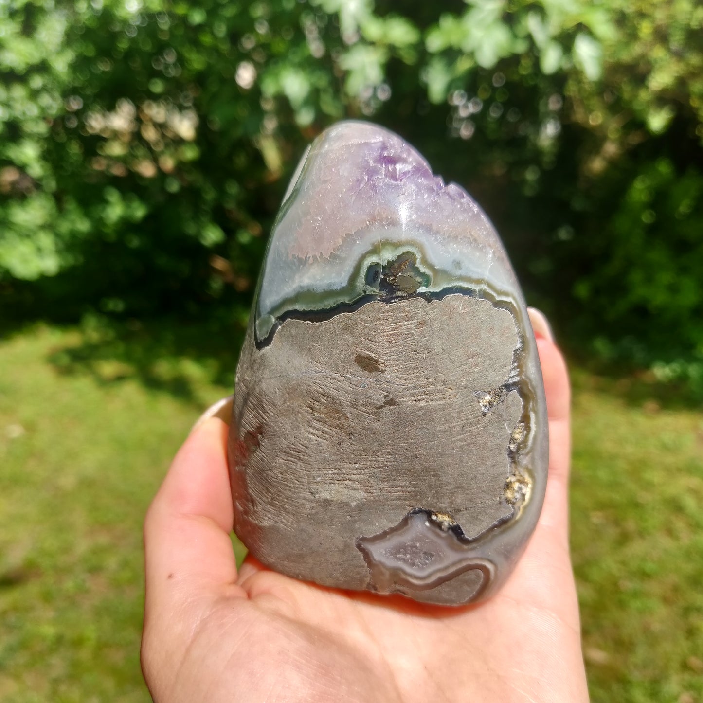 Amethyst Geode Free Form, Polished (#13) - Simply Affinity