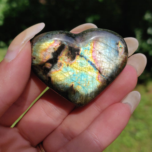 Labradorite Heart (#16) - Simply Affinity