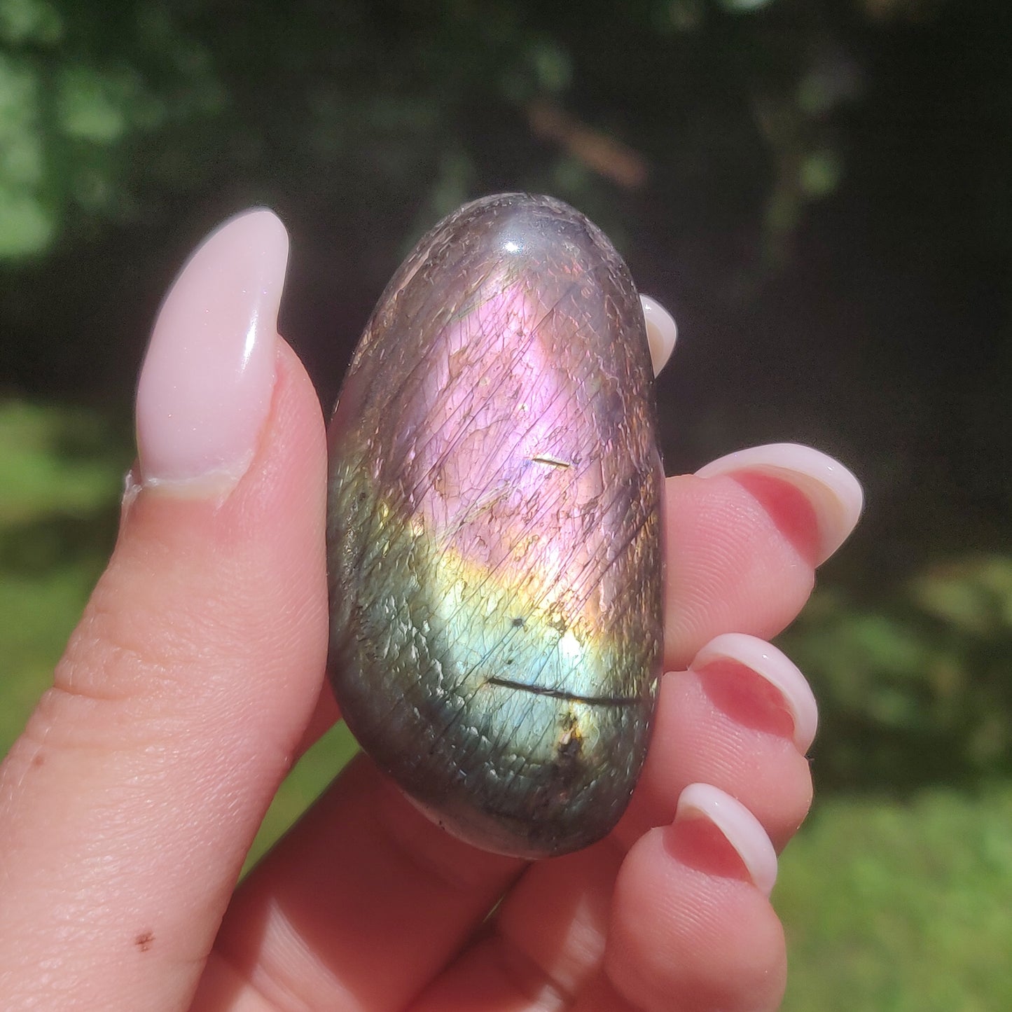Labradorite Pocket Stone (#195) - Simply Affinity