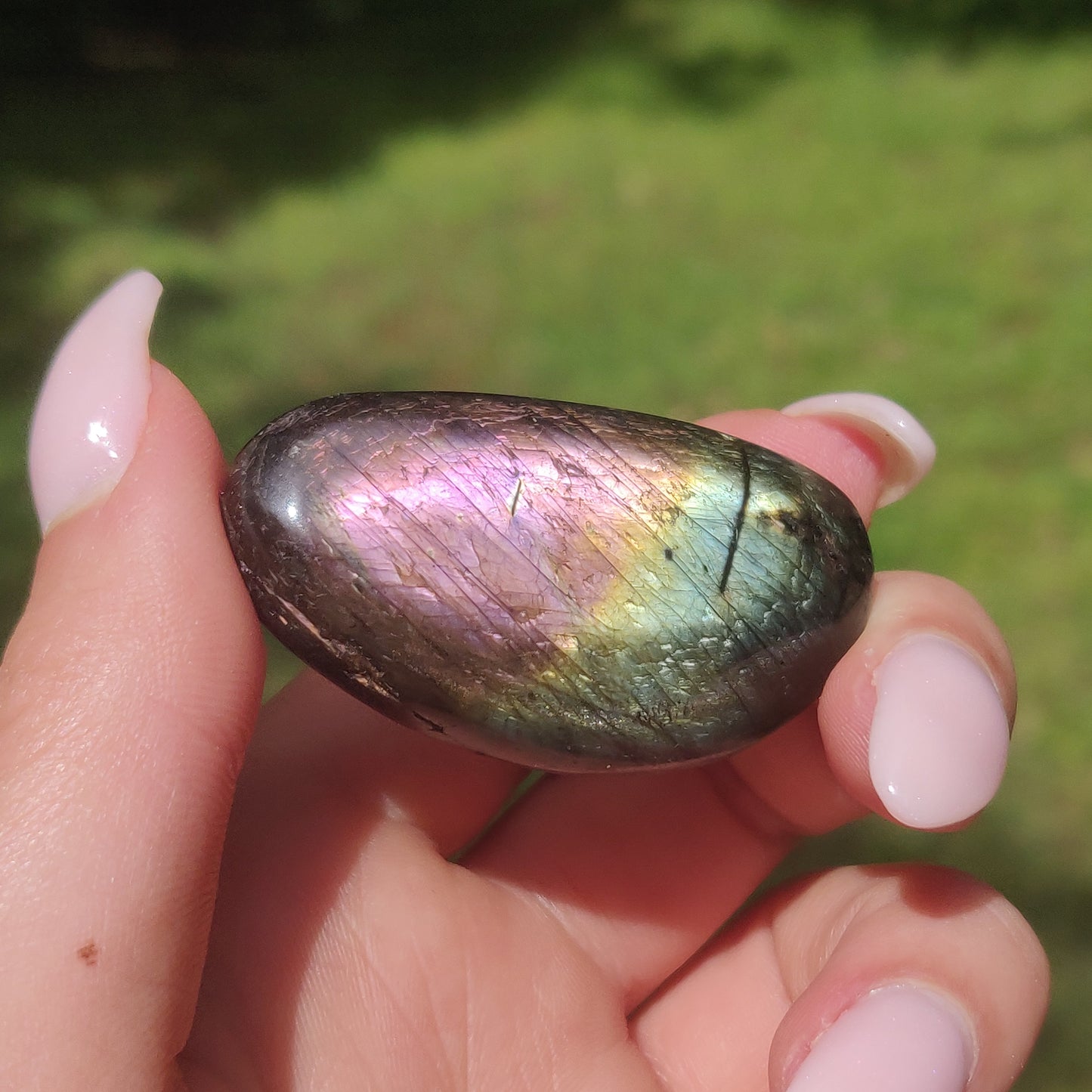 Labradorite Pocket Stone (#195) - Simply Affinity