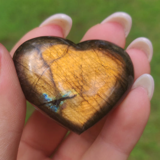 Labradorite Heart (#18) - Simply Affinity