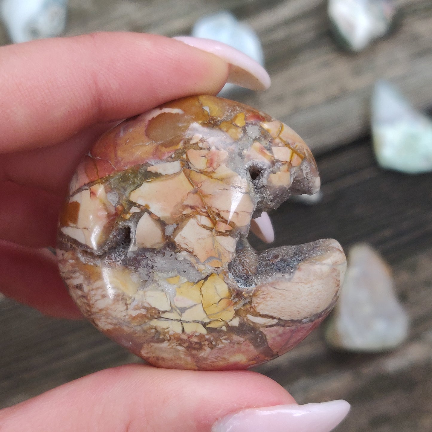 Ibis Jasper Palm Stone (#2)
