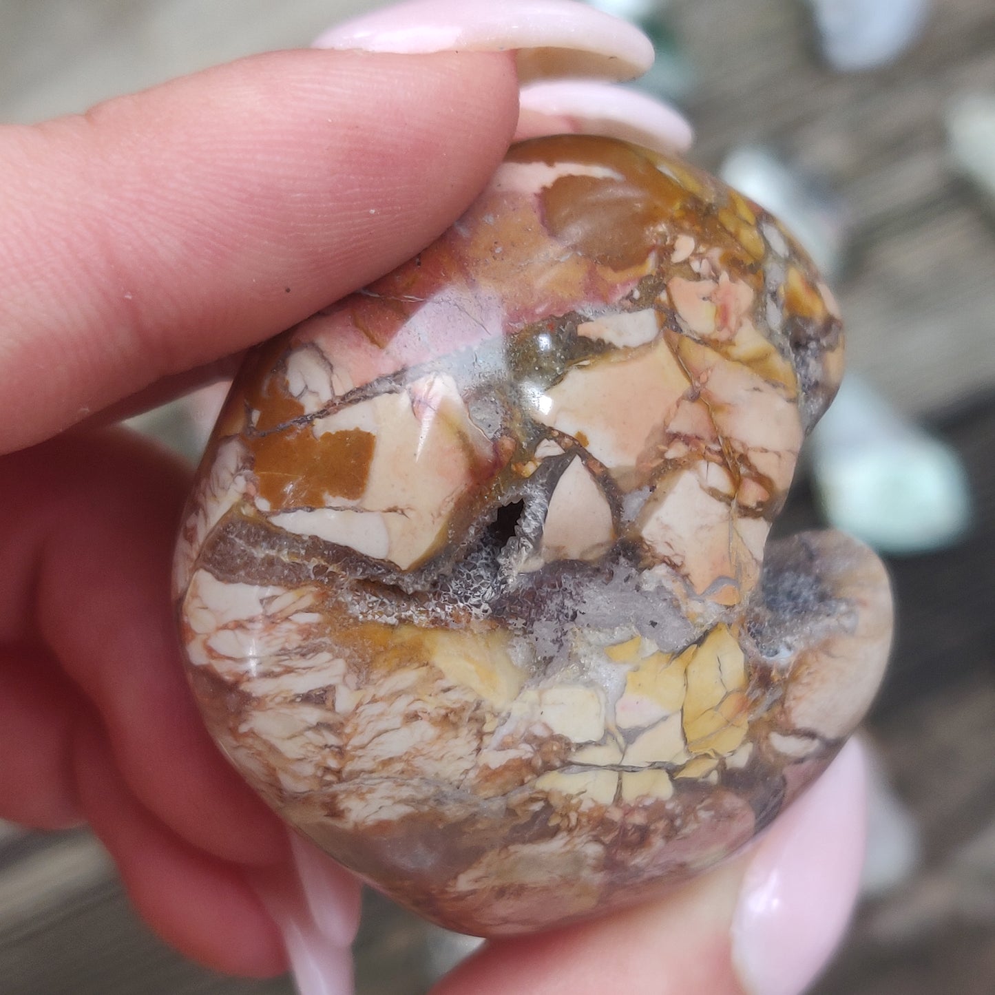 Ibis Jasper Palm Stone (#2)