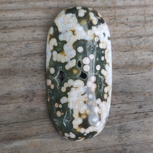 Ocean Jasper Palm Stone (#16)