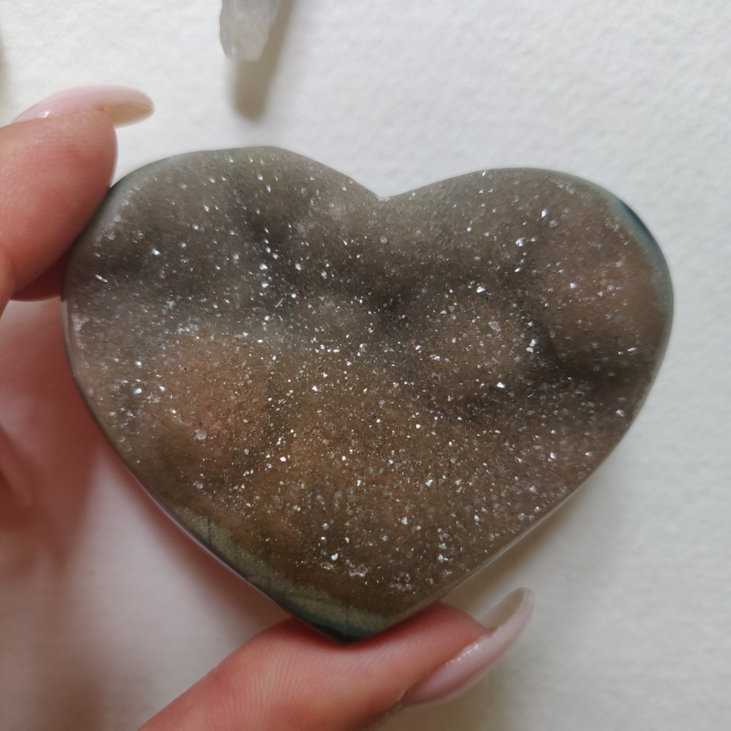 Amethyst Geode & Agate Heart (#28) - Simply Affinity