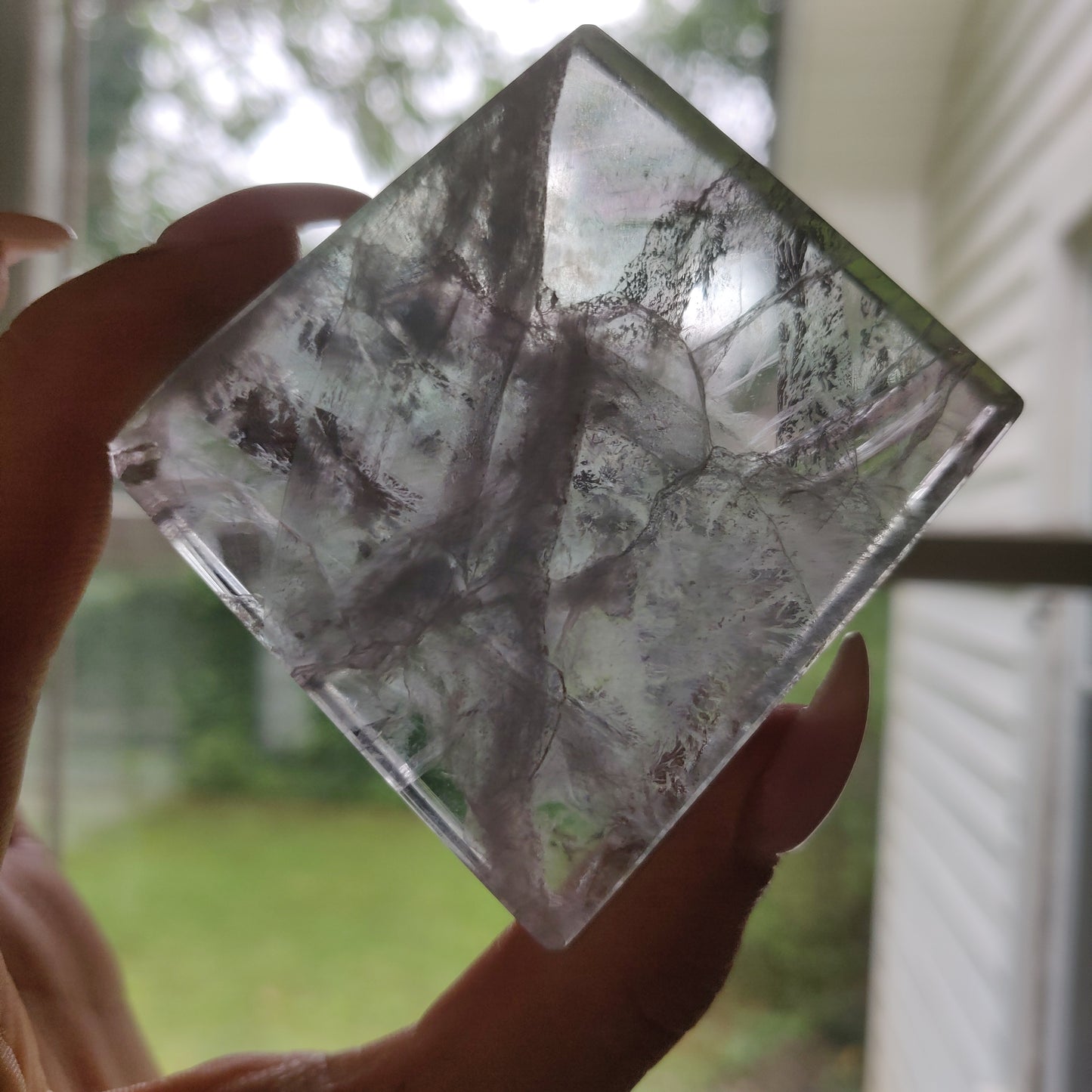 Fluorite Slab, Rainbow Fluorite Slab (#13)