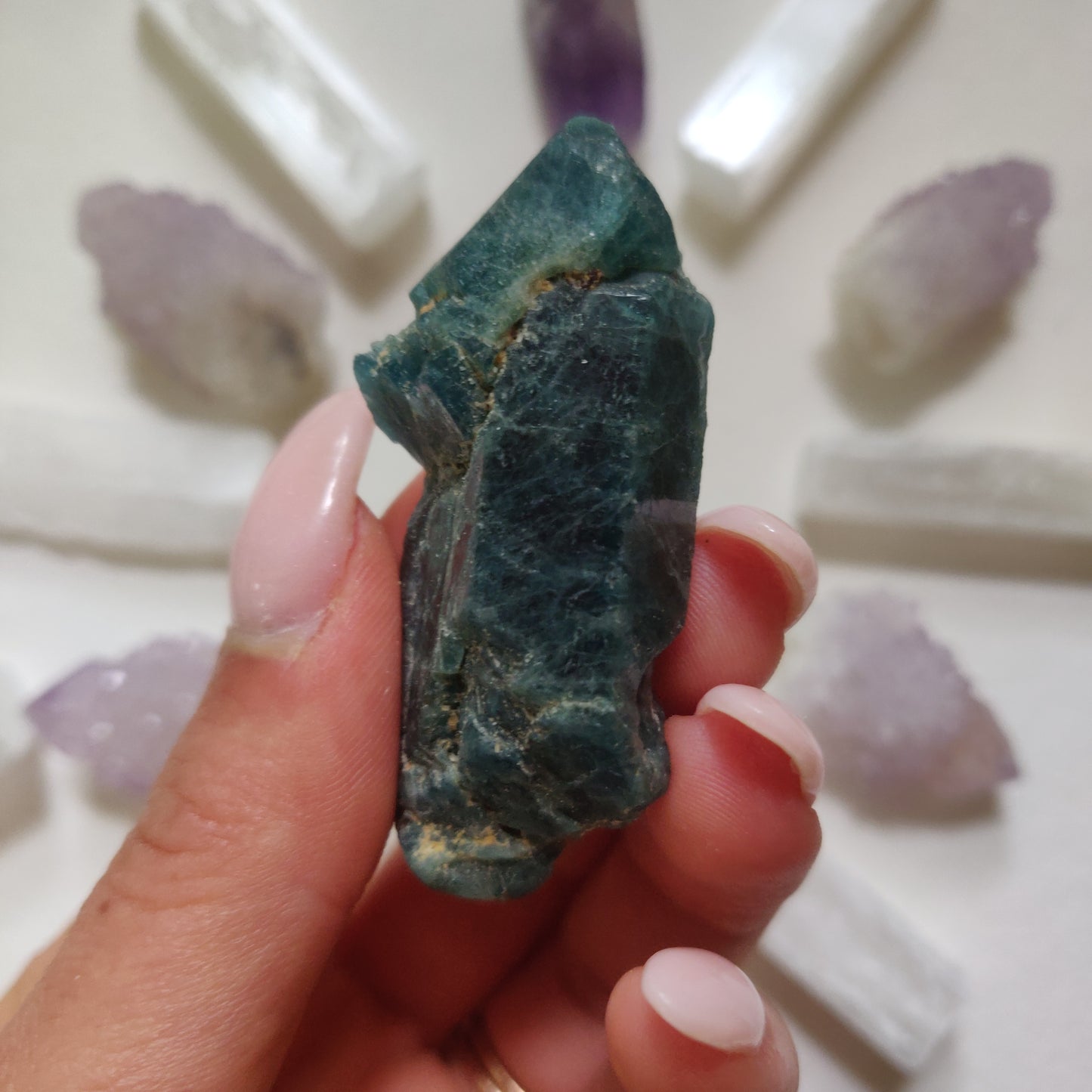 Raw Blue Apatite (#5)