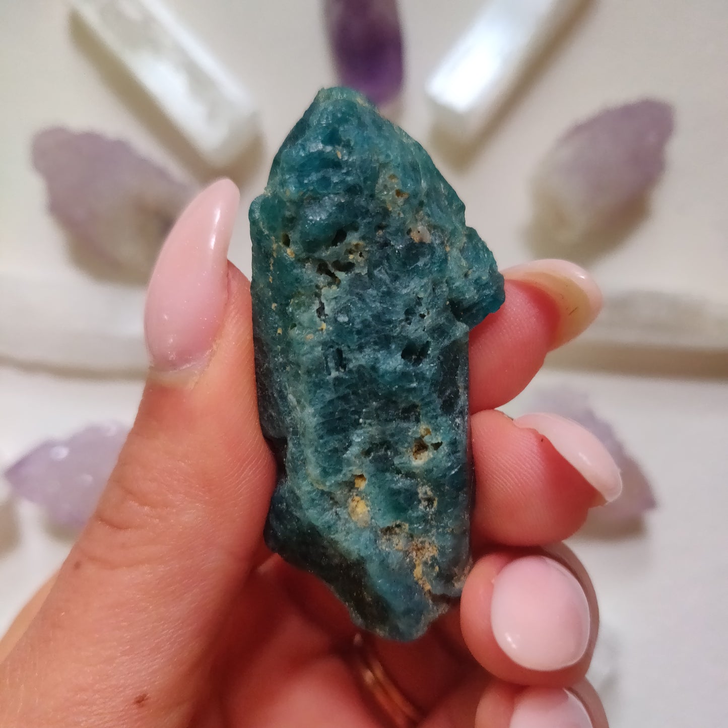 Raw Blue Apatite (#5)
