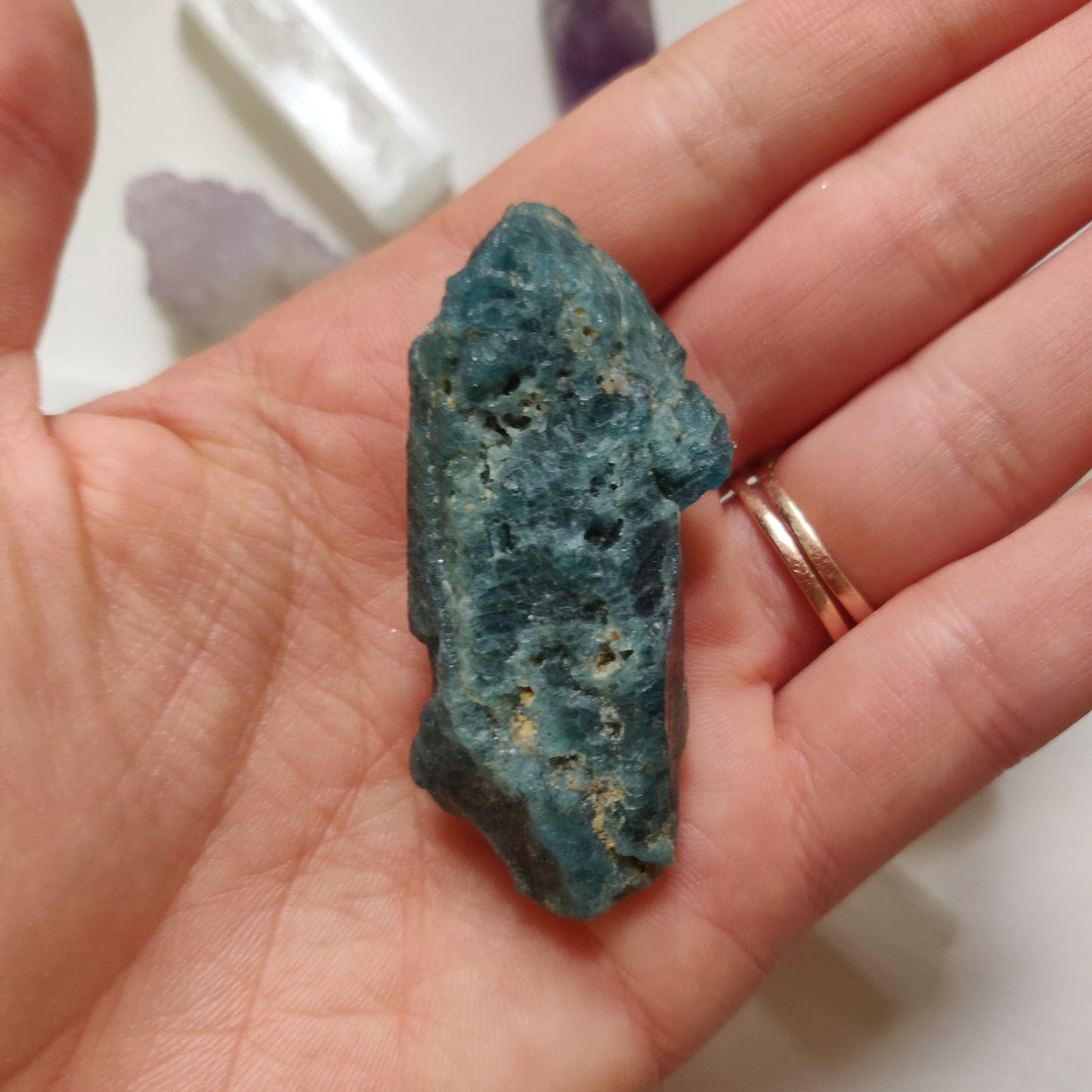 Raw Blue Apatite (#5)