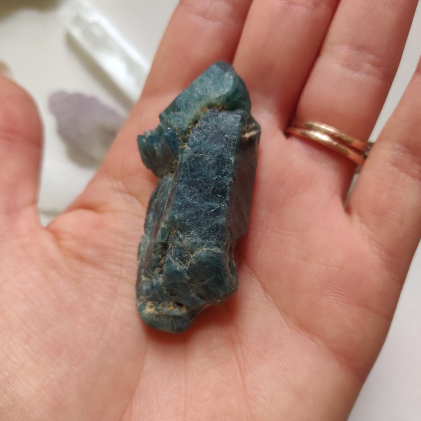 Raw Blue Apatite (#5)