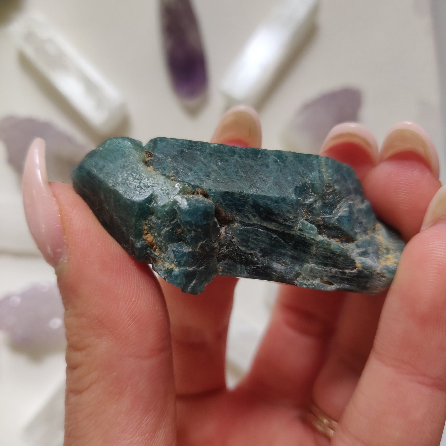 Raw Blue Apatite (#5)