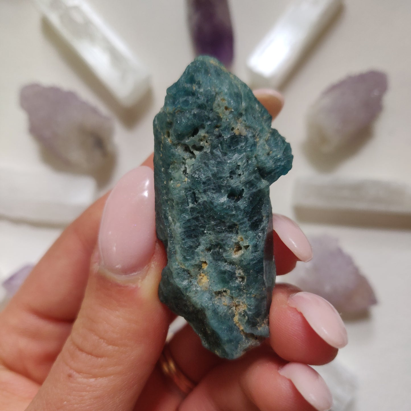 Raw Blue Apatite (#5)